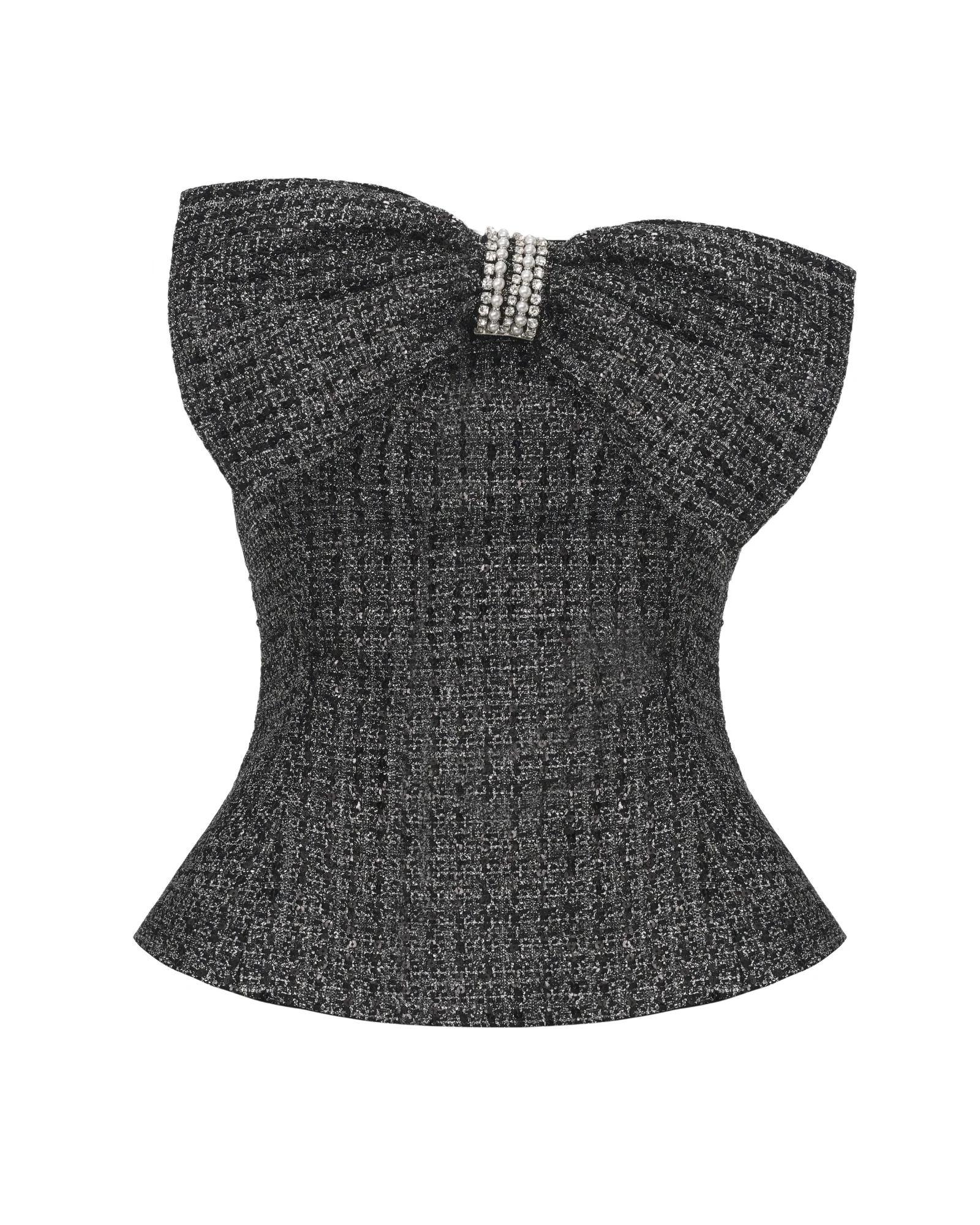 Renée Strapless Bow Top