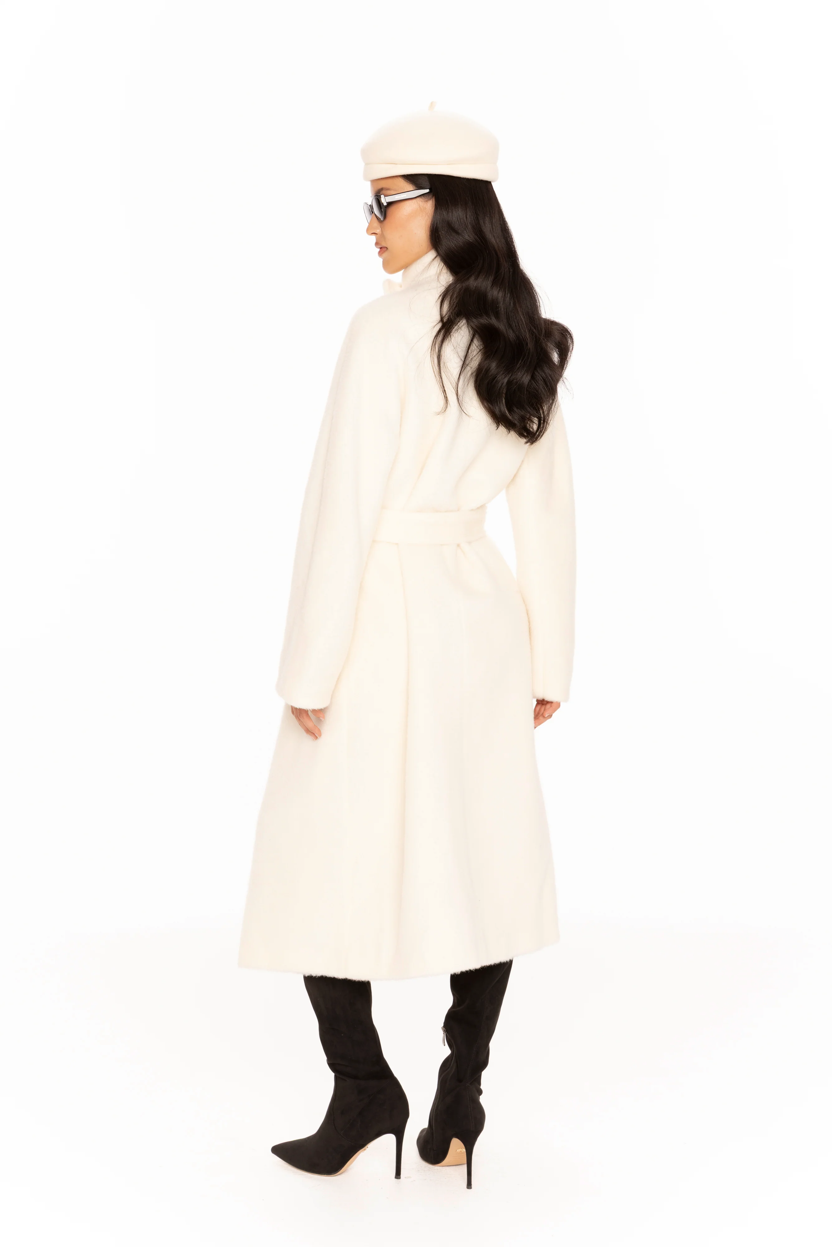 Audrey Long Coat (Off-white)