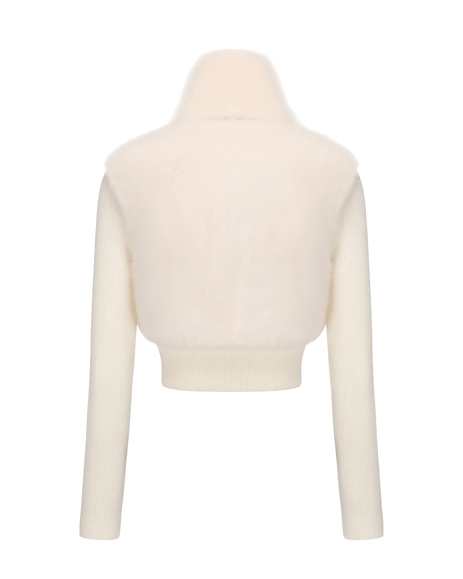 Hailey Knit Jacket (White)