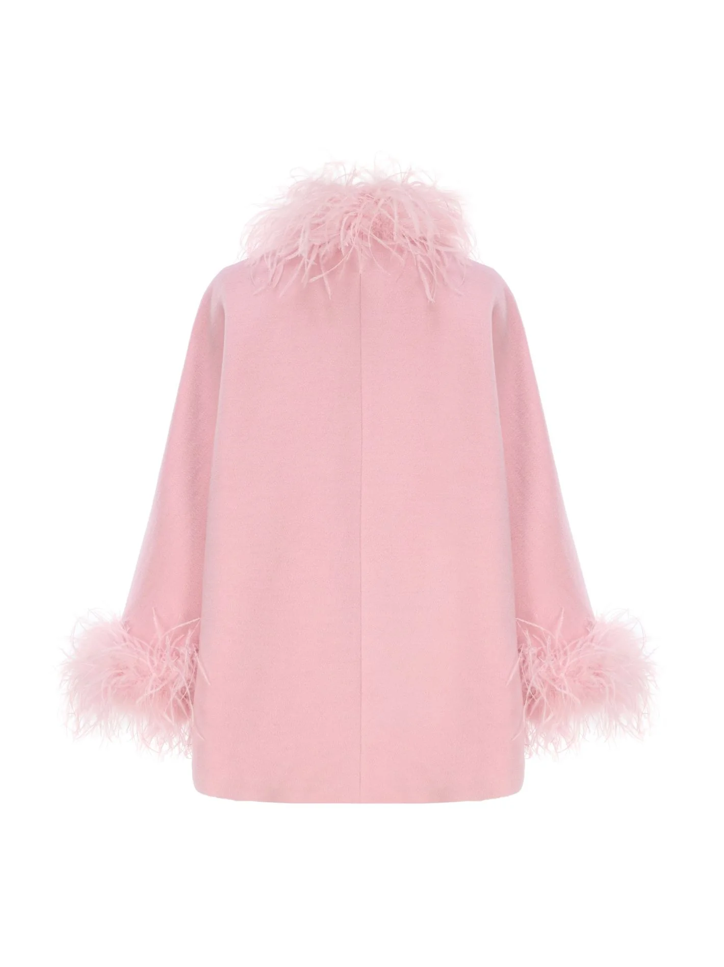 Angelica Feather Coat (Pink)