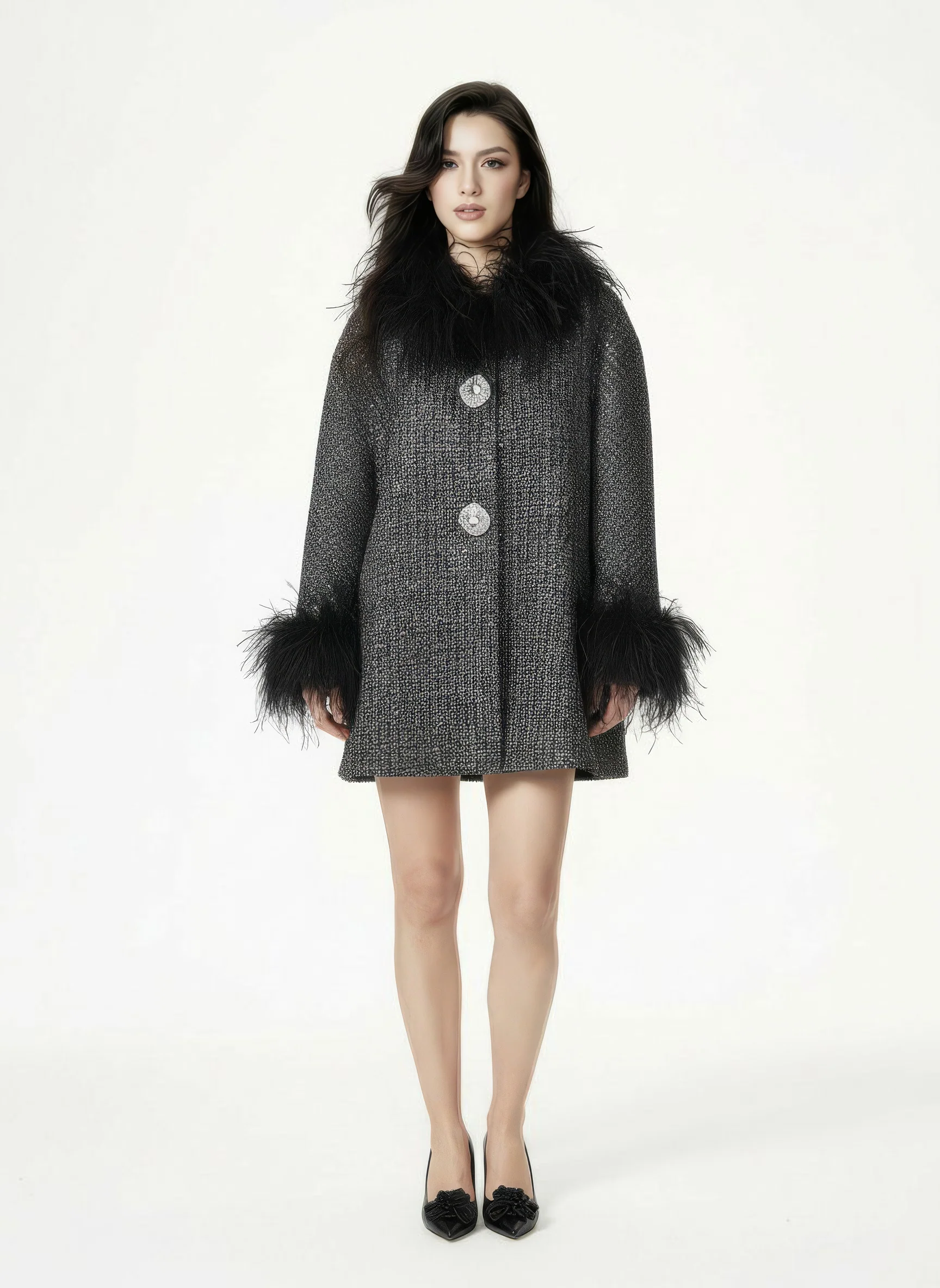 Renée Feather Coat