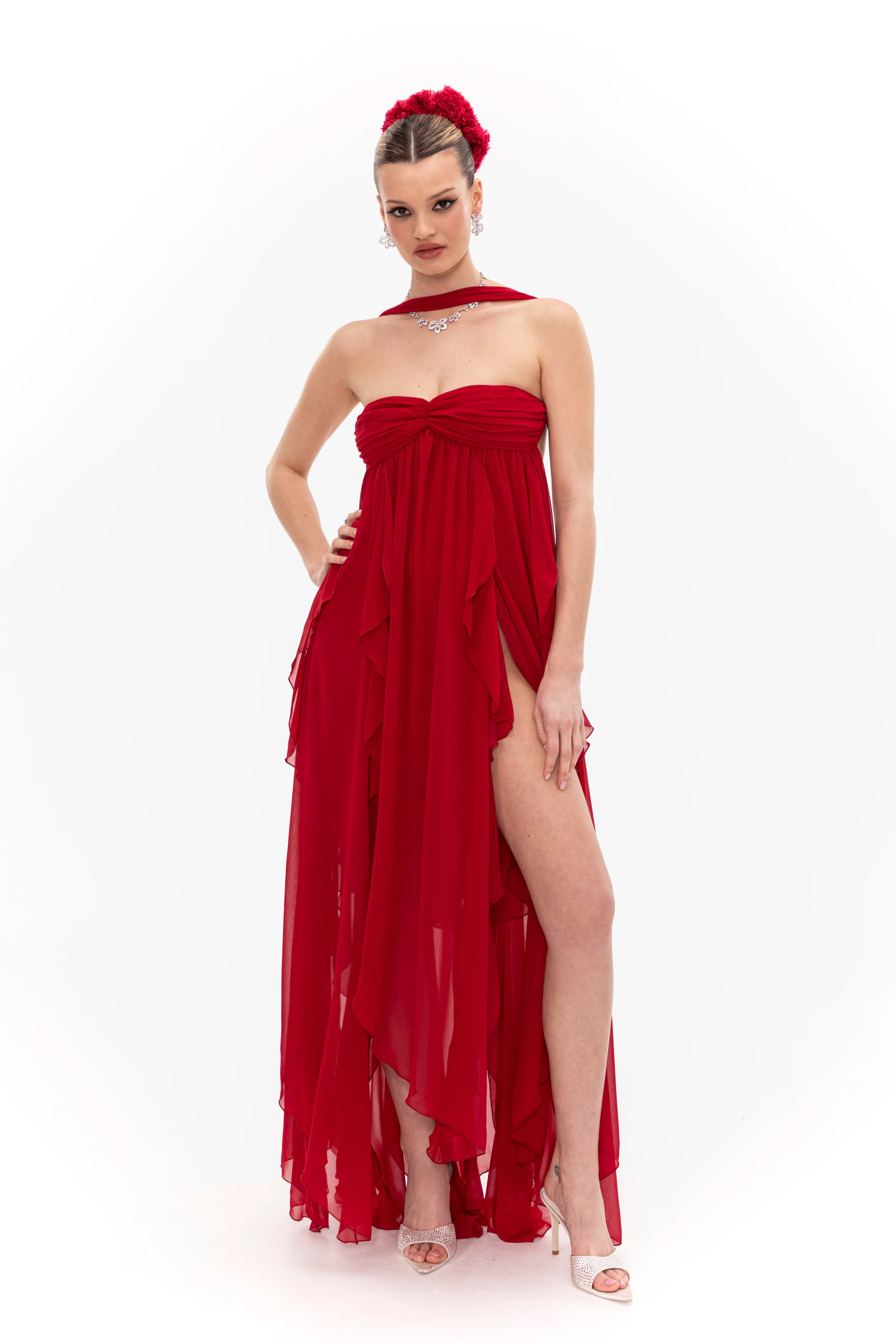 Mariah Dress (Red)