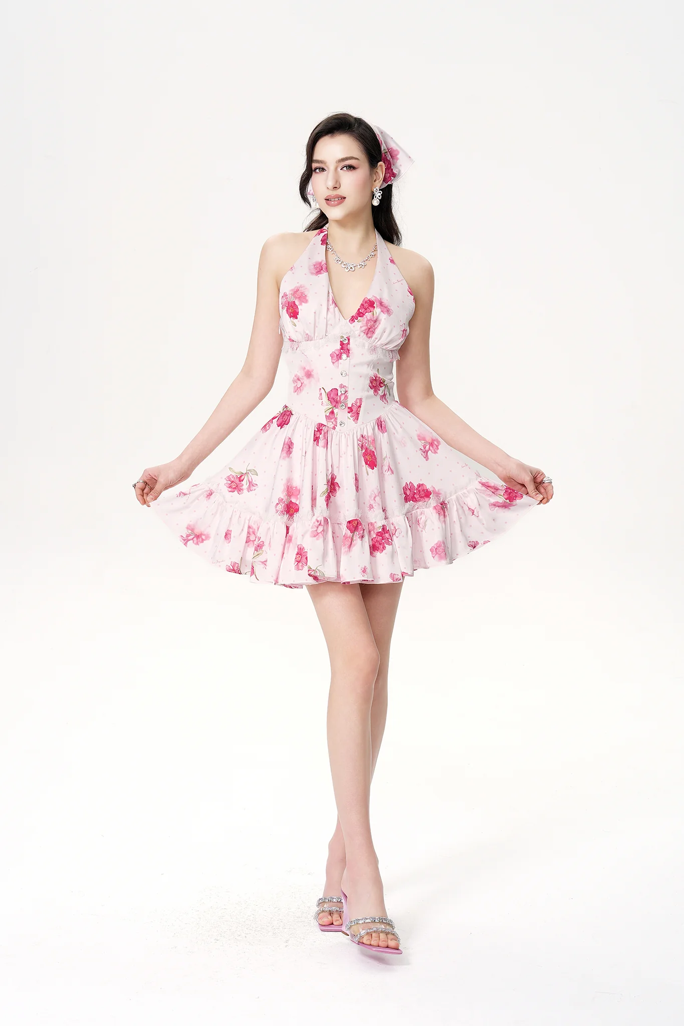 Rosaline Dress (Pink)