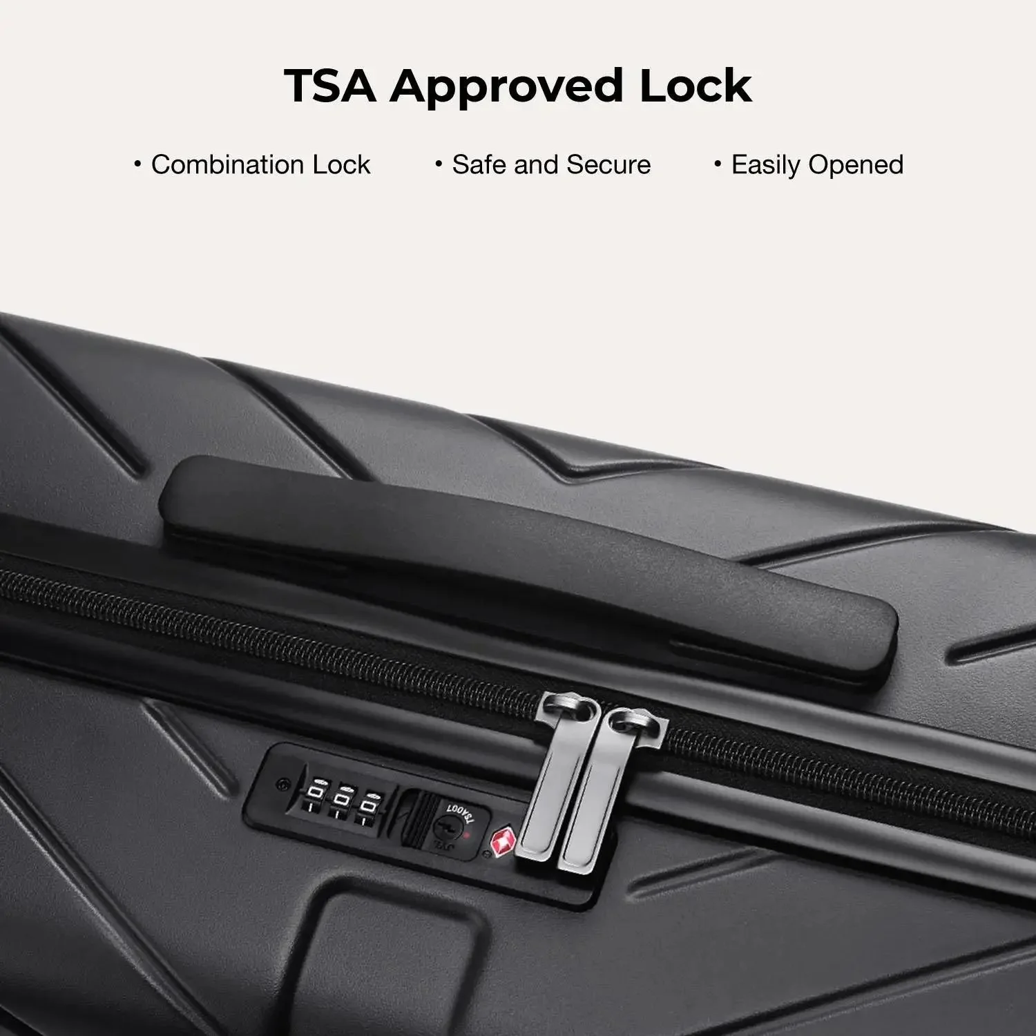 Daren 16-20 Inch Lightweight Hardside Carry-On Suitcase