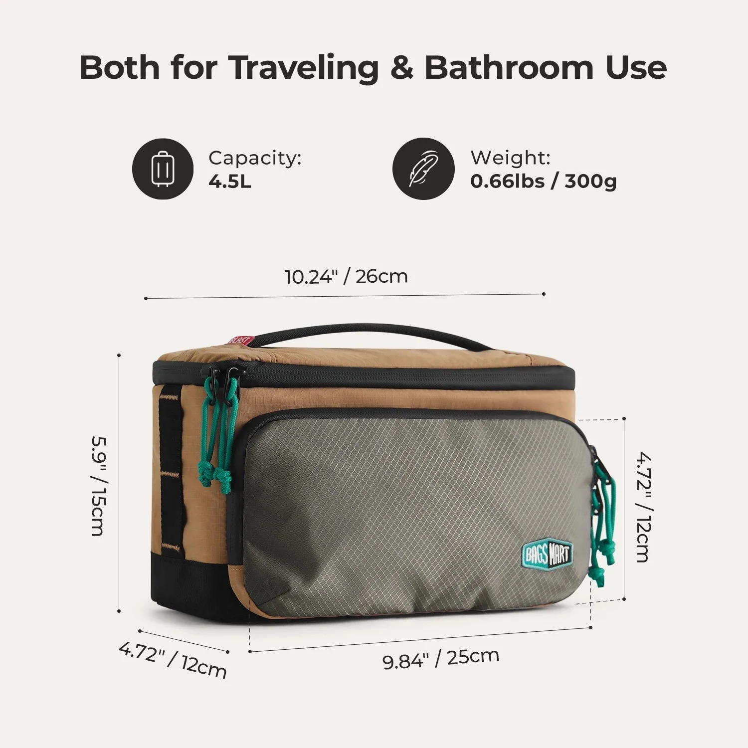 Blast 4.5L Hanging Toiletry Bag