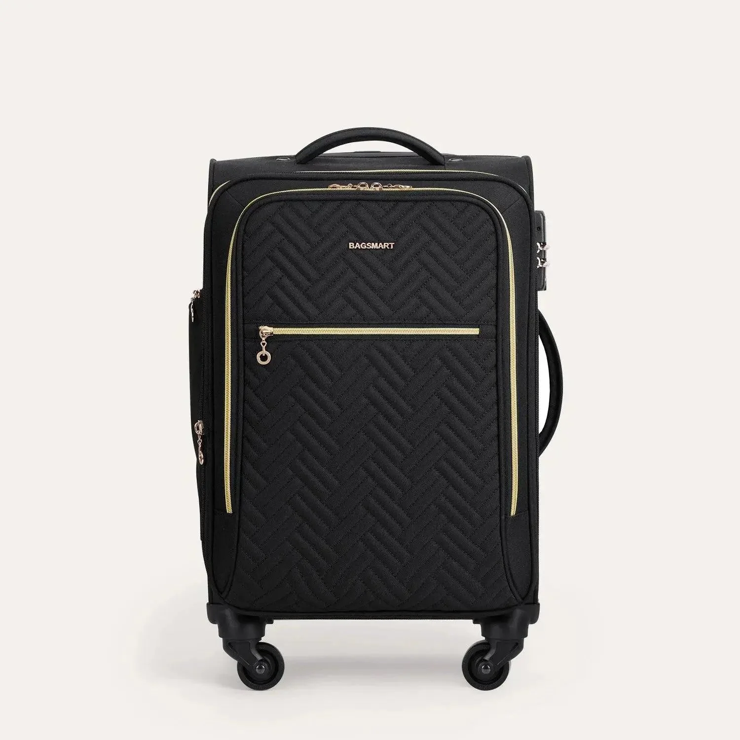 20 Inch Bonchemin Quilted Business & Travel Suitcase