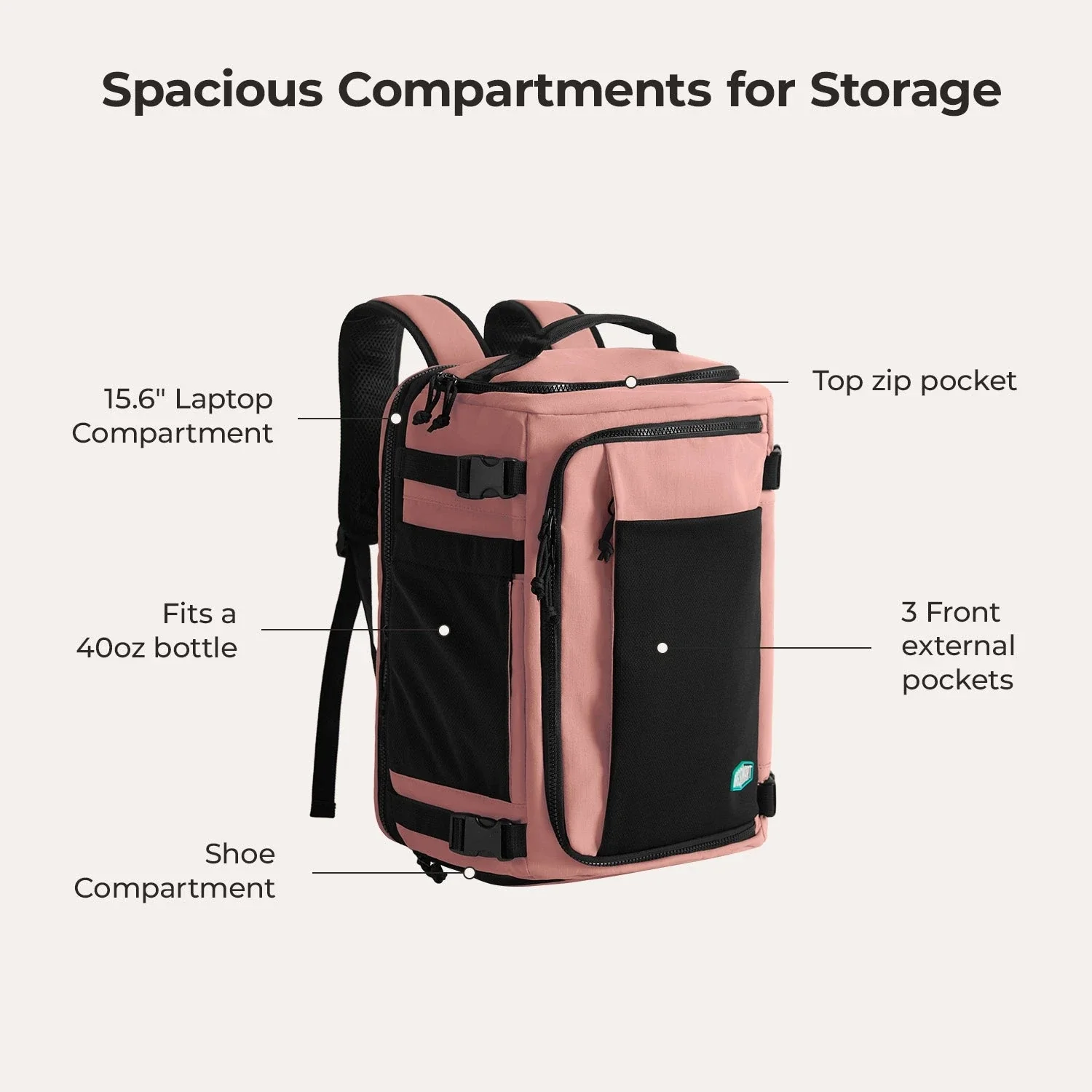 Blast Mesh Travel Backpack