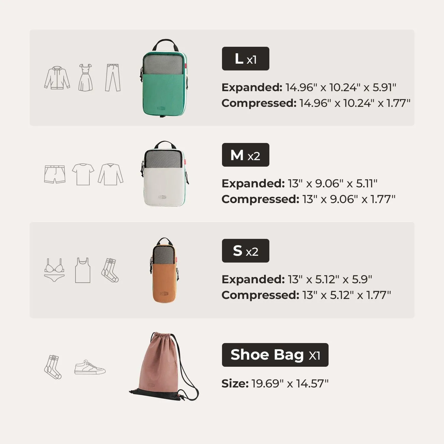 Blast Packing Cubes (Free-Gift-1)