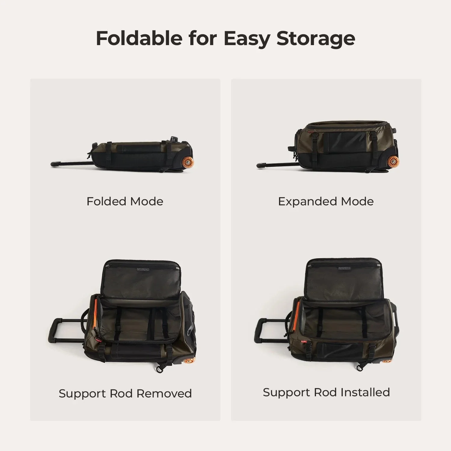 Blast 43L Roller Backpack