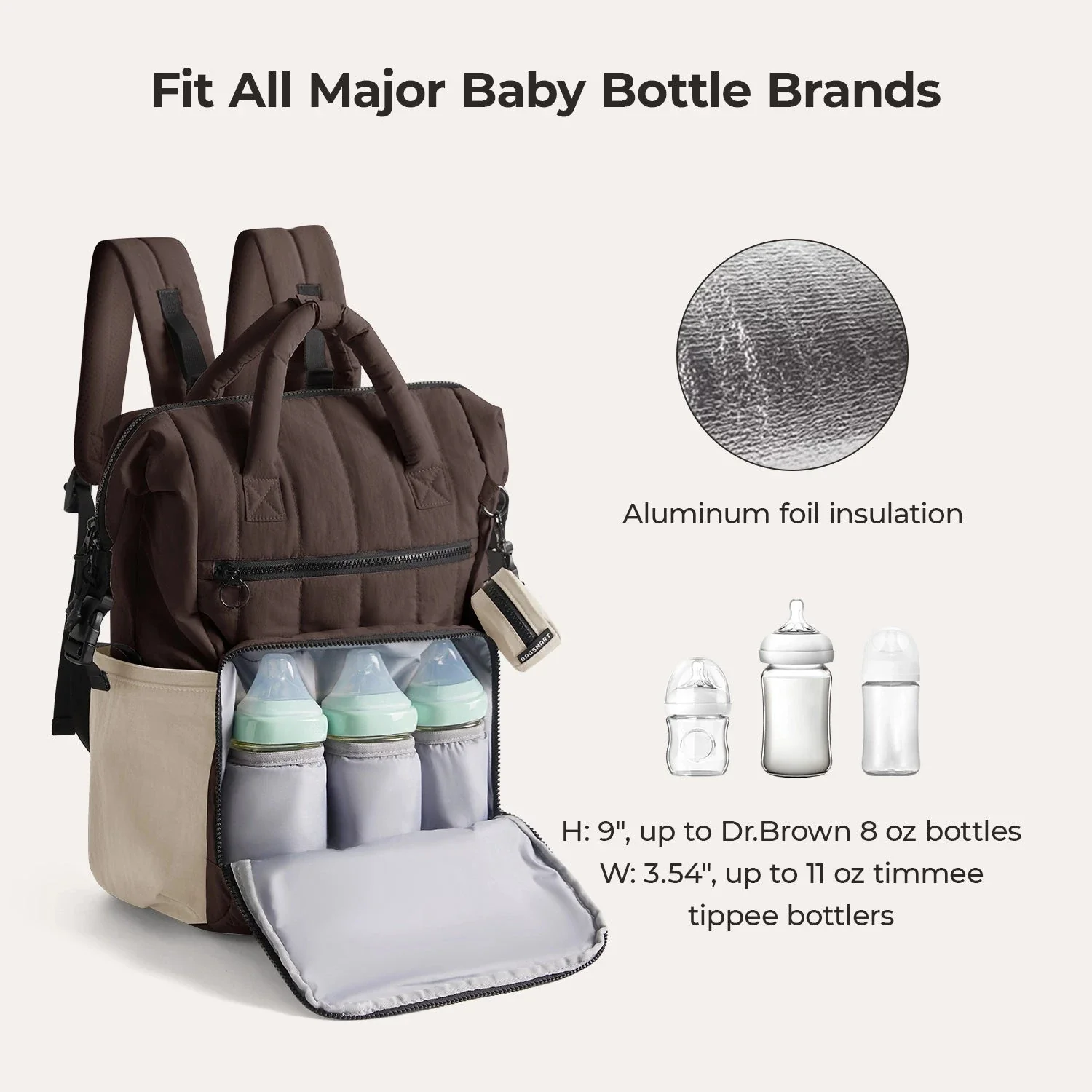 Paz 25L Diaper Backpack