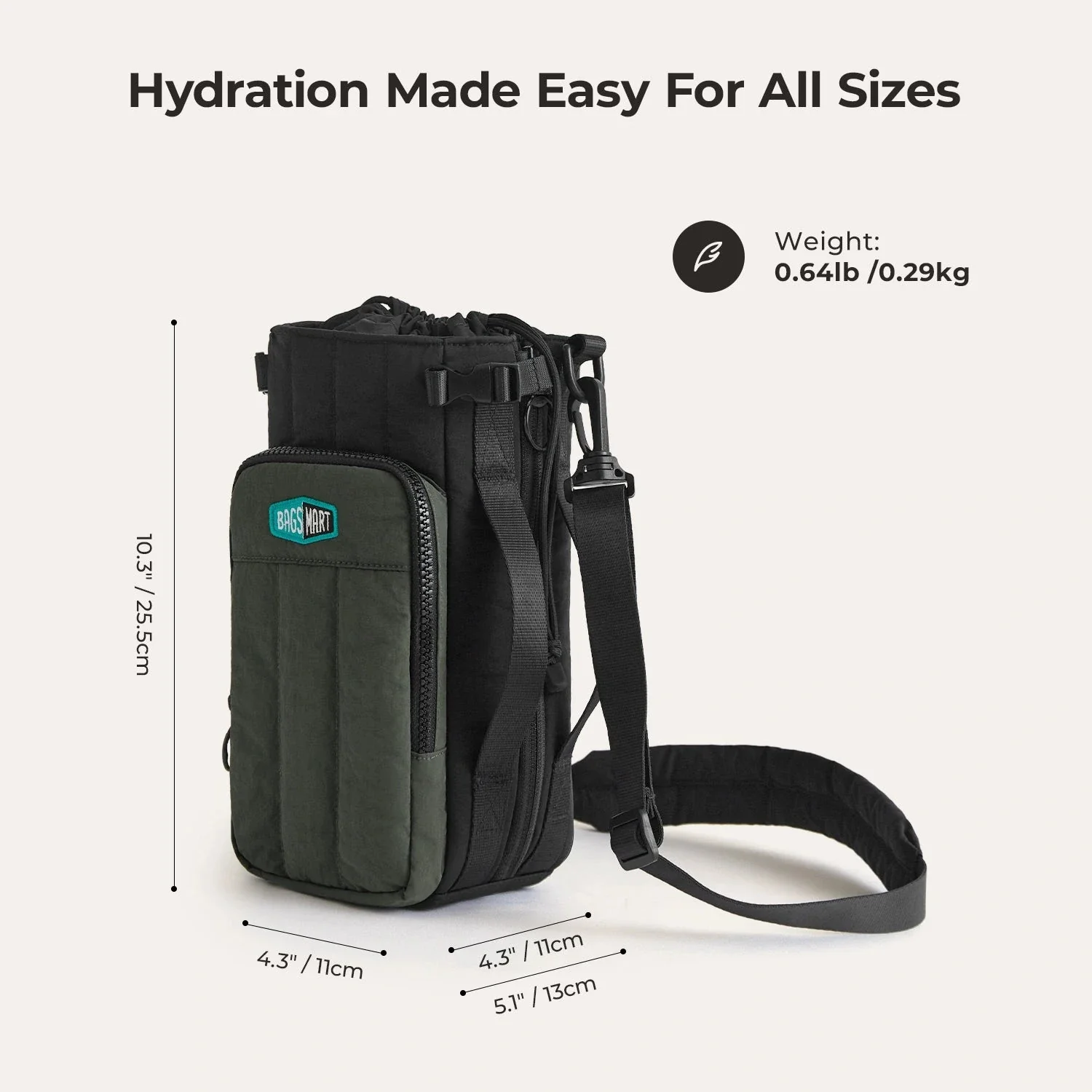(FREE GIFT) Paz Water Bottle Sling