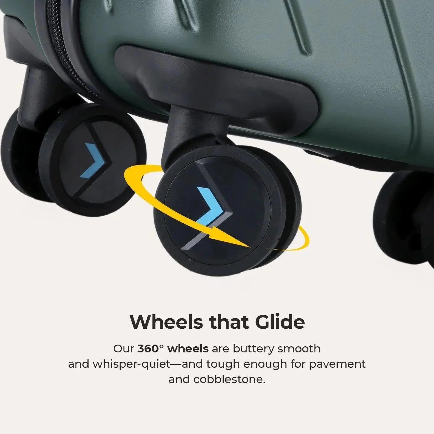 Daren 16-20 Inch Lightweight Hardside Carry-On Suitcase