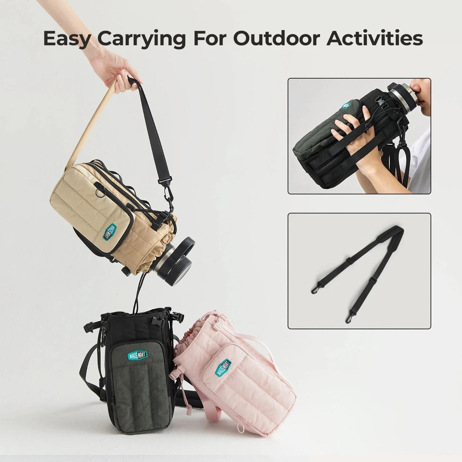 (FREE GIFT) Paz Water Bottle Sling