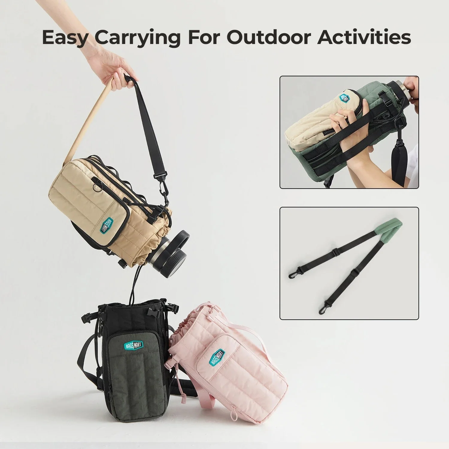 (FREE GIFT) Paz Water Bottle Sling