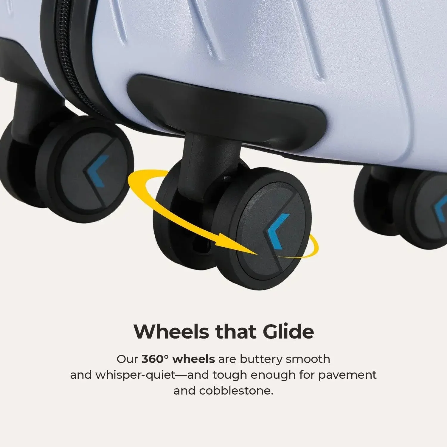 Daren 16-20 Inch Lightweight Hardside Carry-On Suitcase