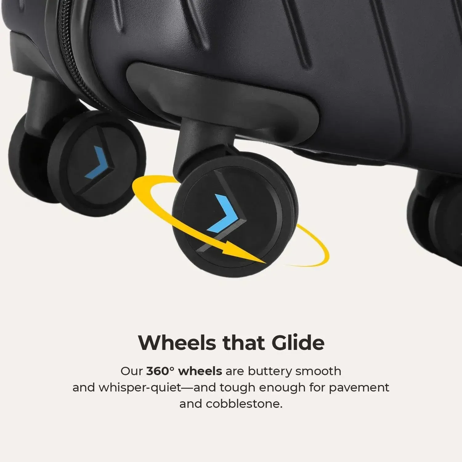 Daren 16-20 Inch Lightweight Hardside Carry-On Suitcase