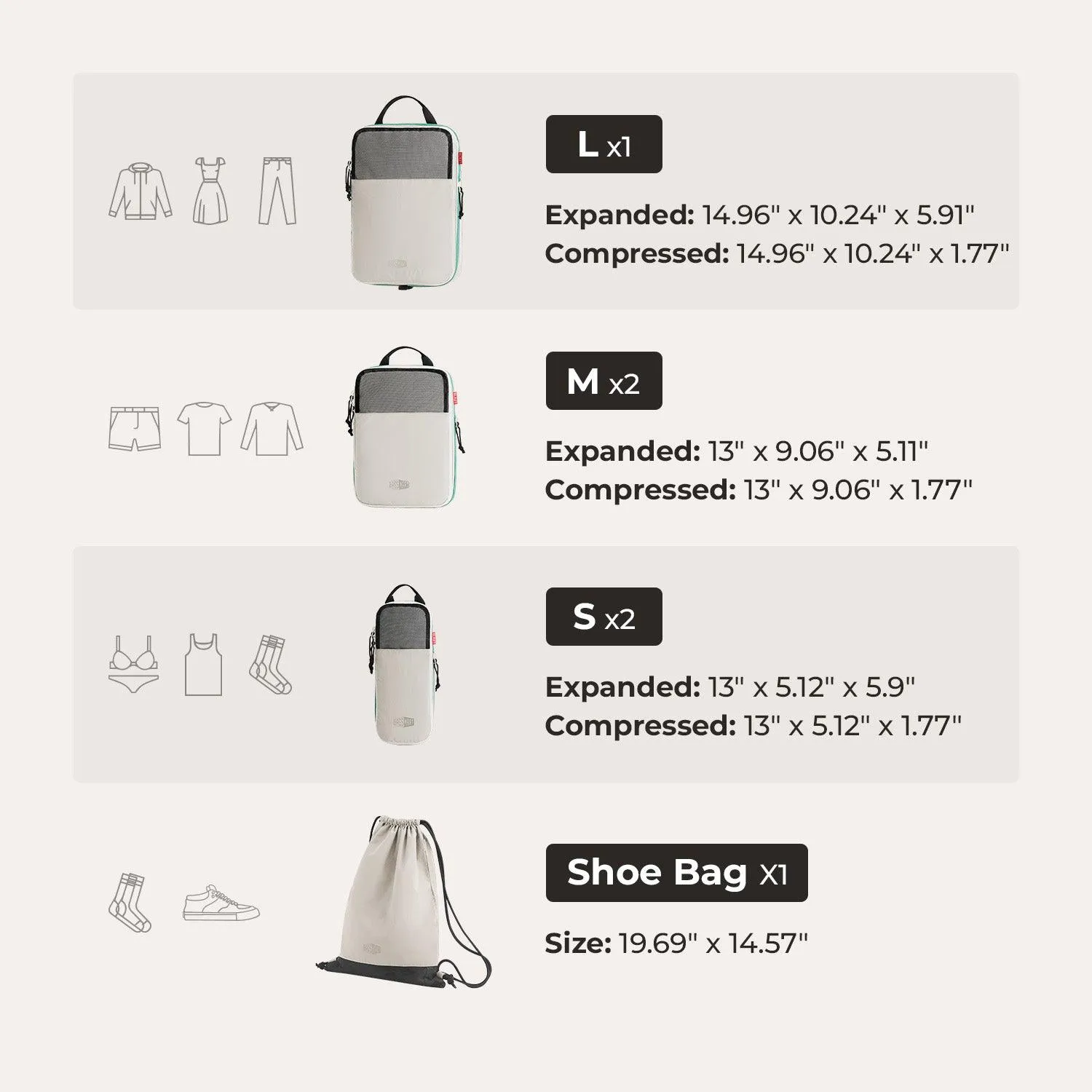 Blast Packing Cubes (Free-Gift-1)