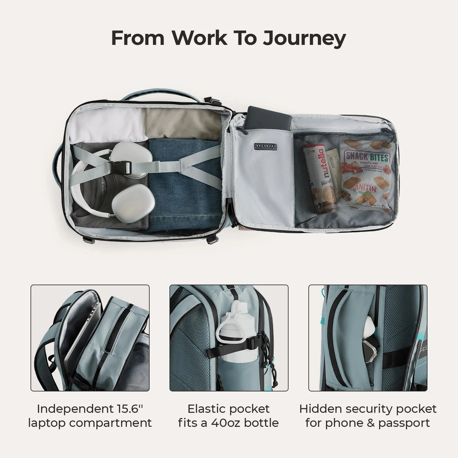 Faro 29L Travel Backpack Set