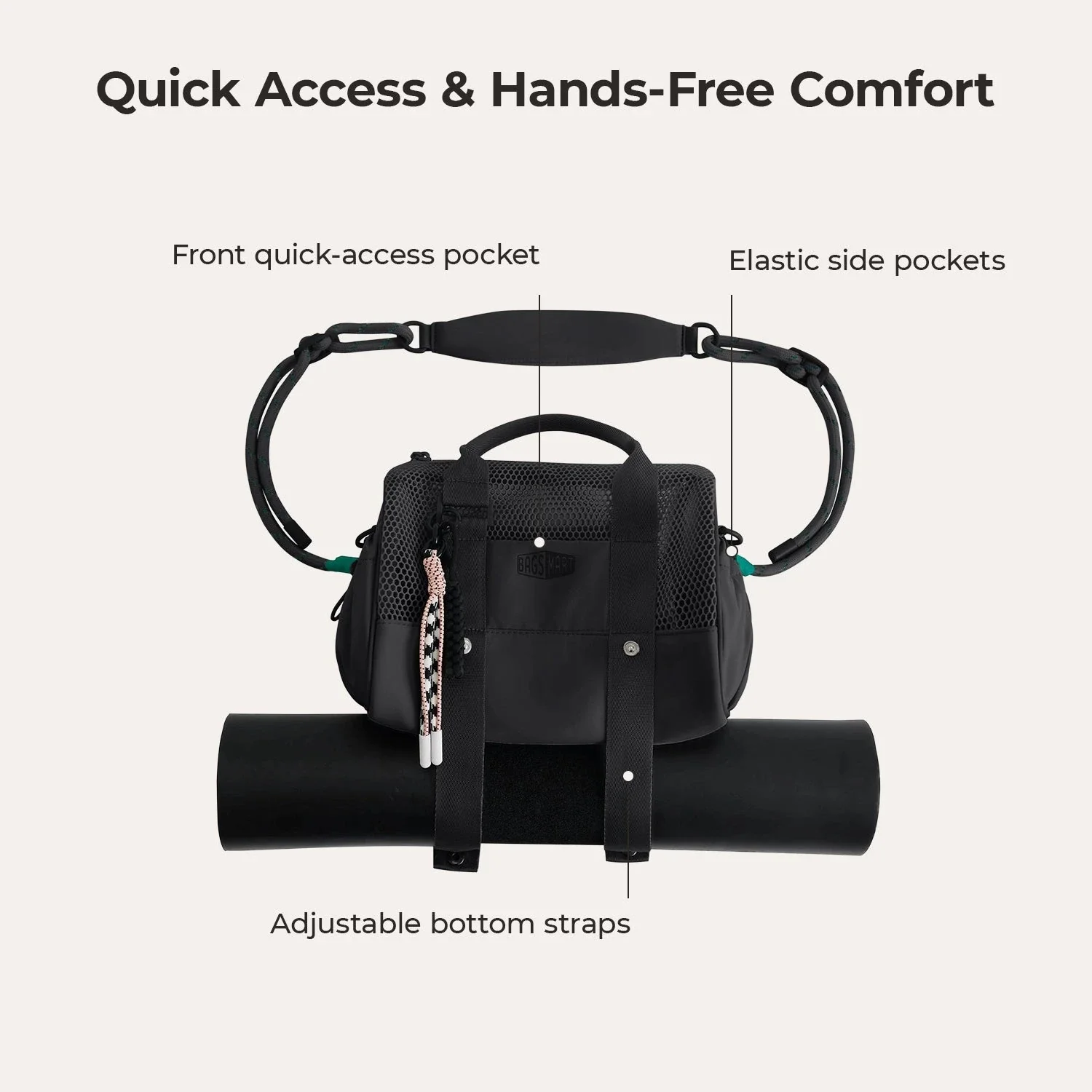 REIKI 5.5L Mesh Mini Duffle