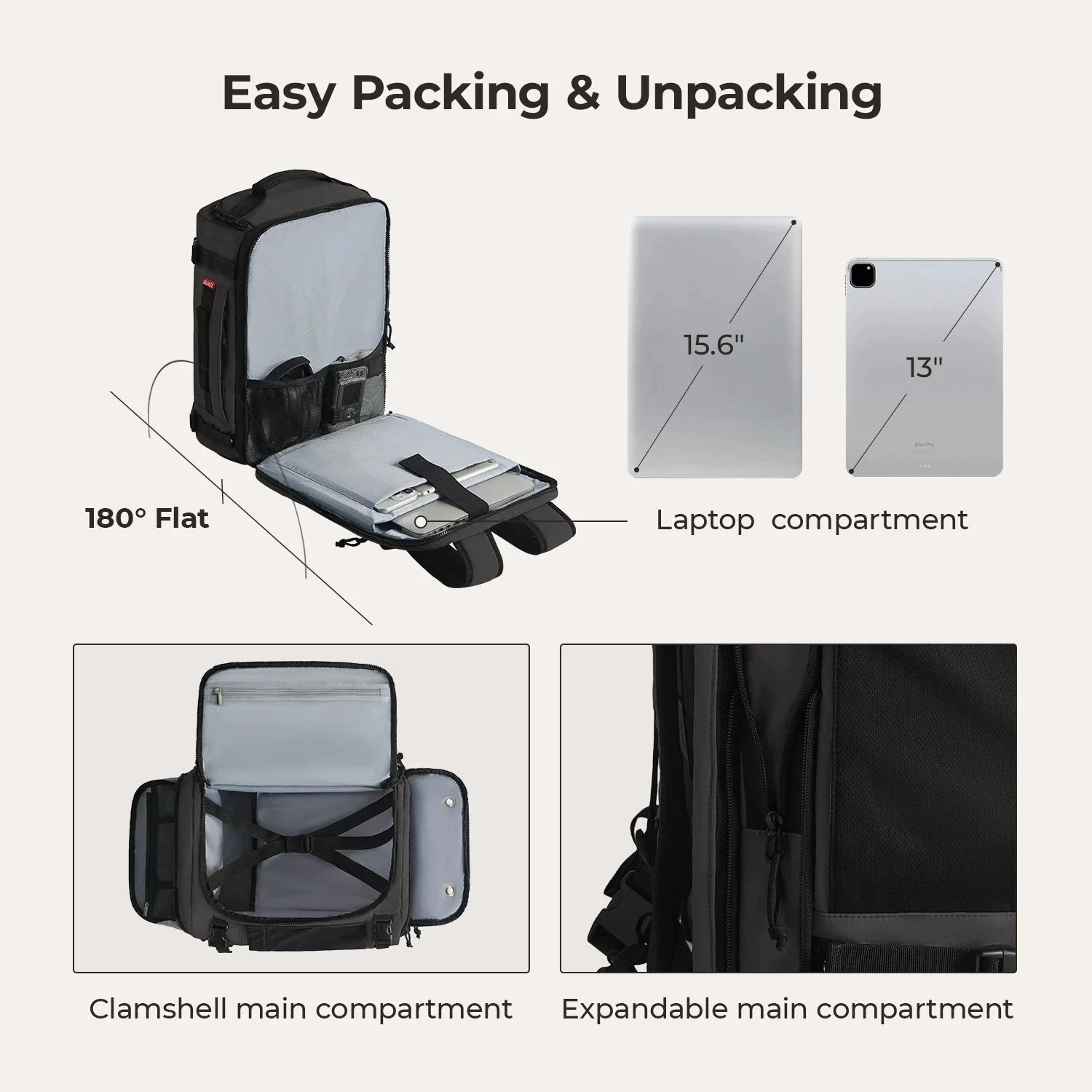 Blast Mesh Travel Backpack