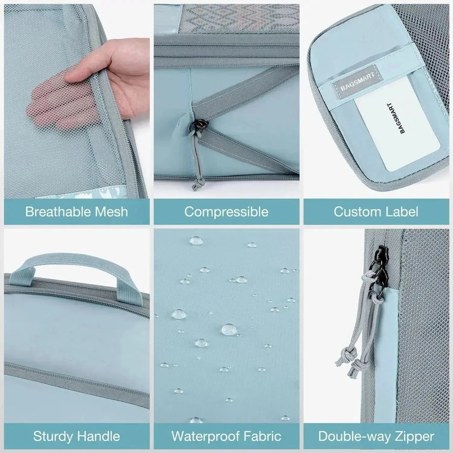 Compression Packing Cubes Part of Faro Travel Set