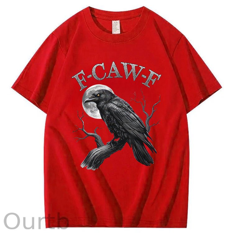 F-Caw-F Crow 100% Cotton T-Shirt