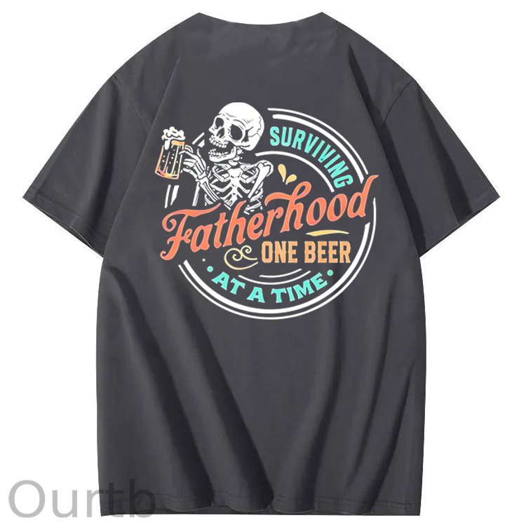 Surviving Fatherhood One Beer At A Time T-Shirt