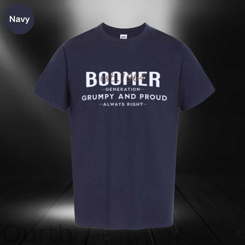 Boomer shirt, Funny shirt, Boomer generation, Birthday gift, Dad gift, Grandpa gift, Dad birthday gift Custom EST