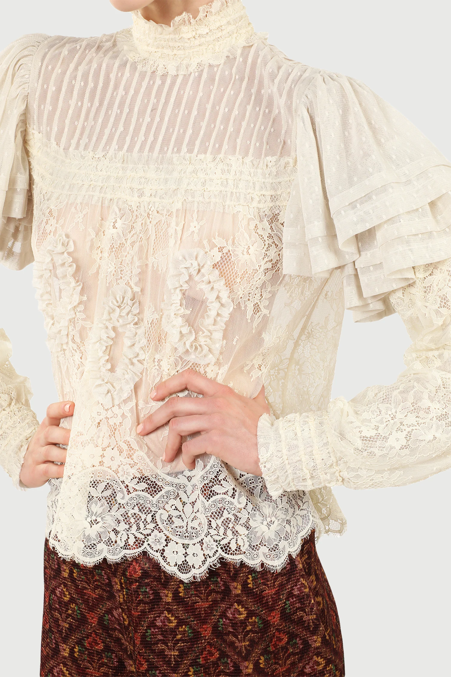 Victorian Lace Blouse