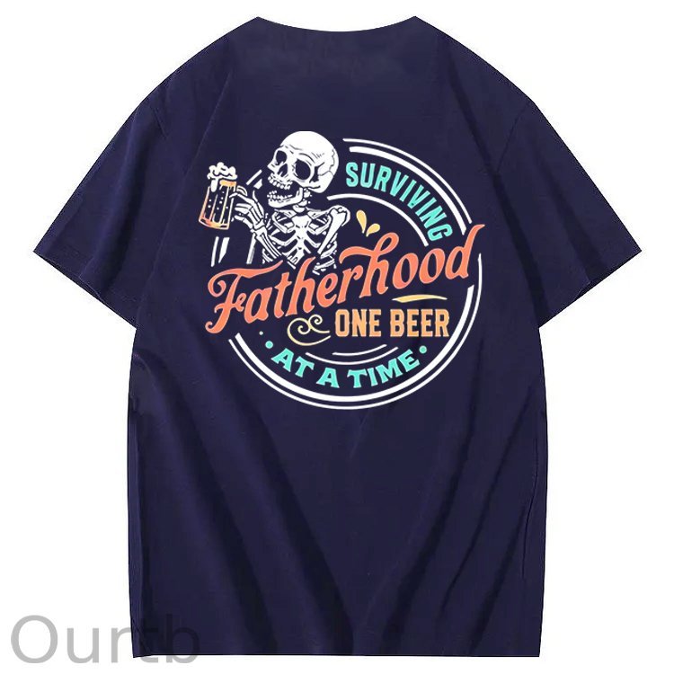 Surviving Fatherhood One Beer At A Time T-Shirt