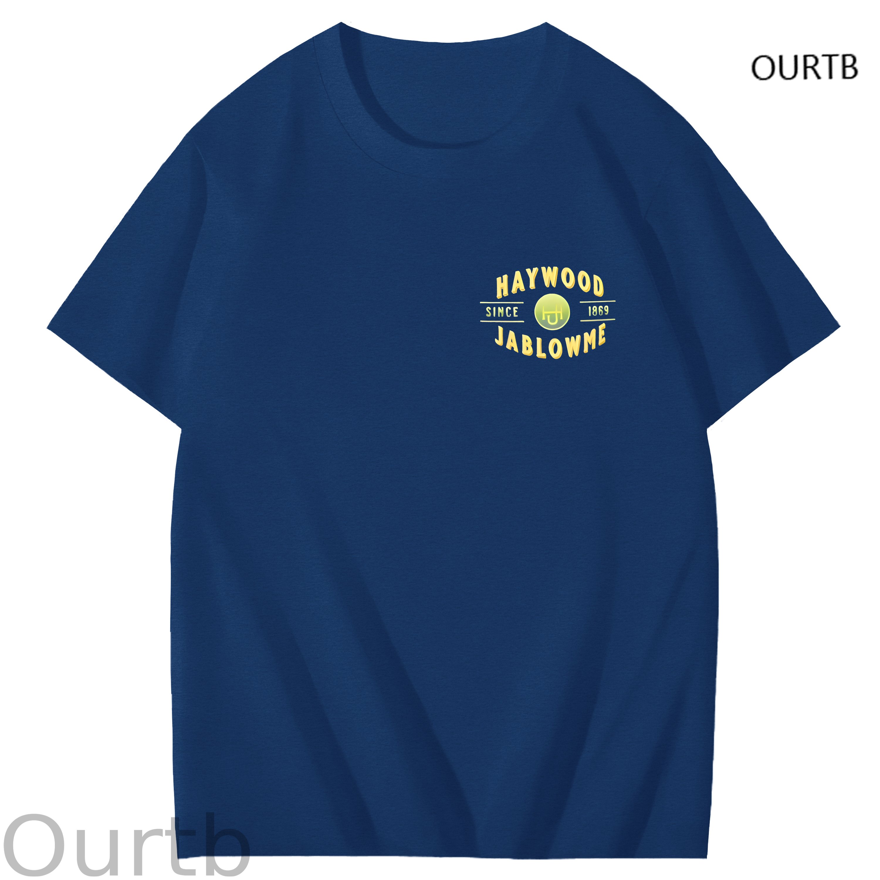 Haywood Since 1869 Jablowme Timber Co Art Pattern Print T-Shirt