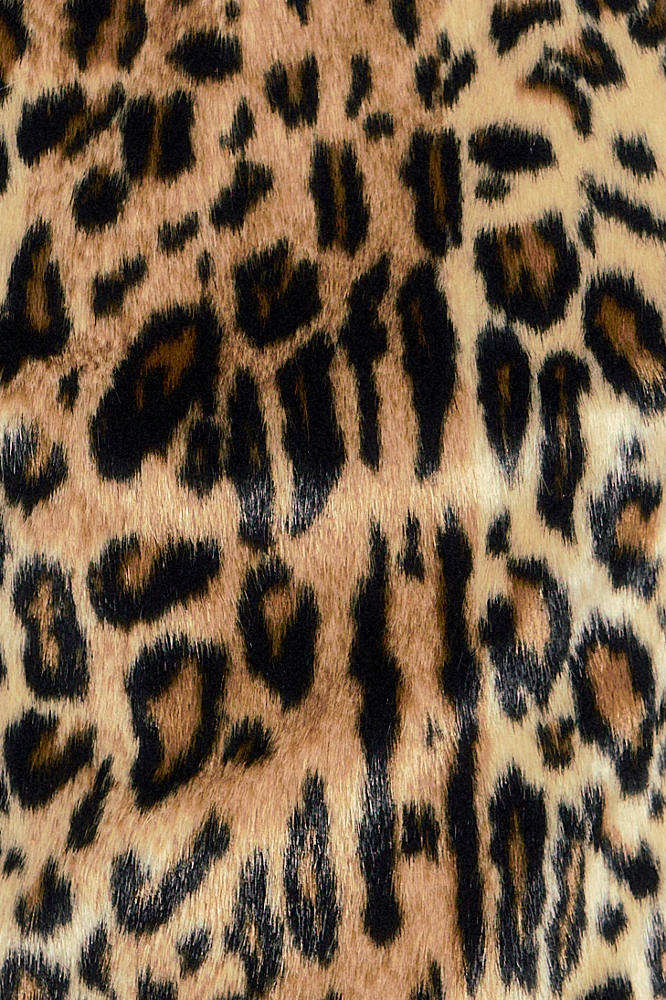 Faux Leopard Sleeveless Top