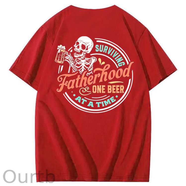 Surviving Fatherhood One Beer At A Time T-Shirt