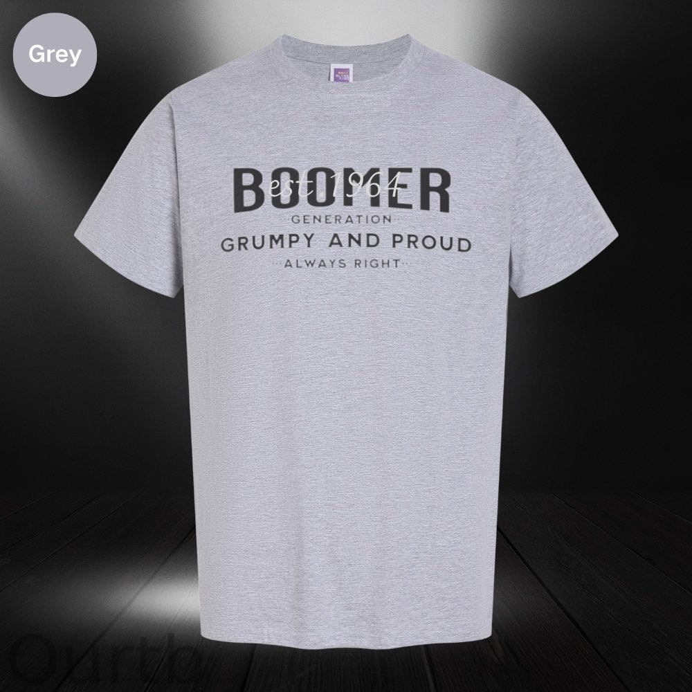 Boomer shirt, Funny shirt, Boomer generation, Birthday gift, Dad gift, Grandpa gift, Dad birthday gift Custom EST