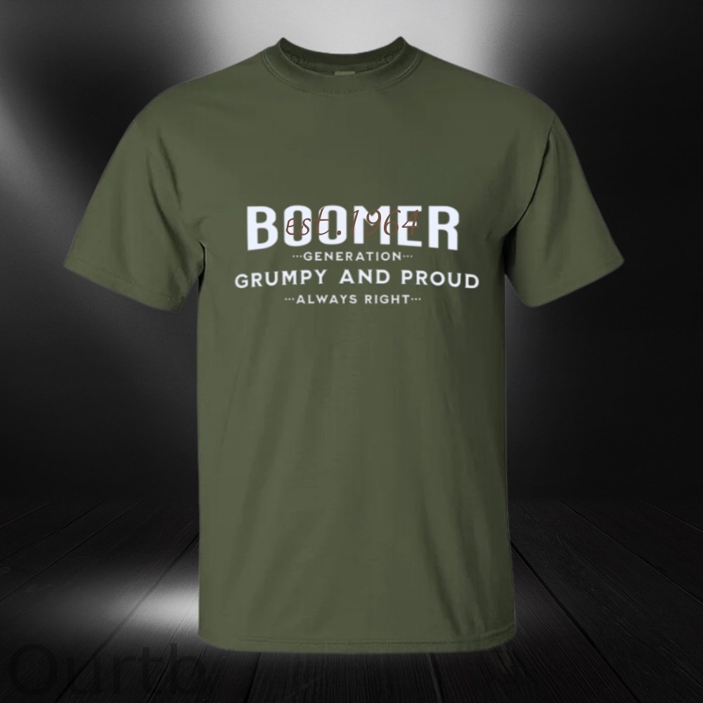 Boomer shirt, Funny shirt, Boomer generation, Birthday gift, Dad gift, Grandpa gift, Dad birthday gift Custom EST