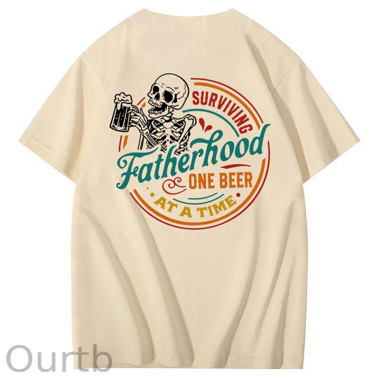 Surviving Fatherhood One Beer At A Time T-Shirt
