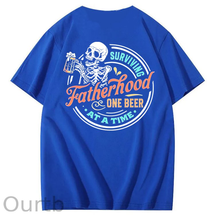 Surviving Fatherhood One Beer At A Time T-Shirt