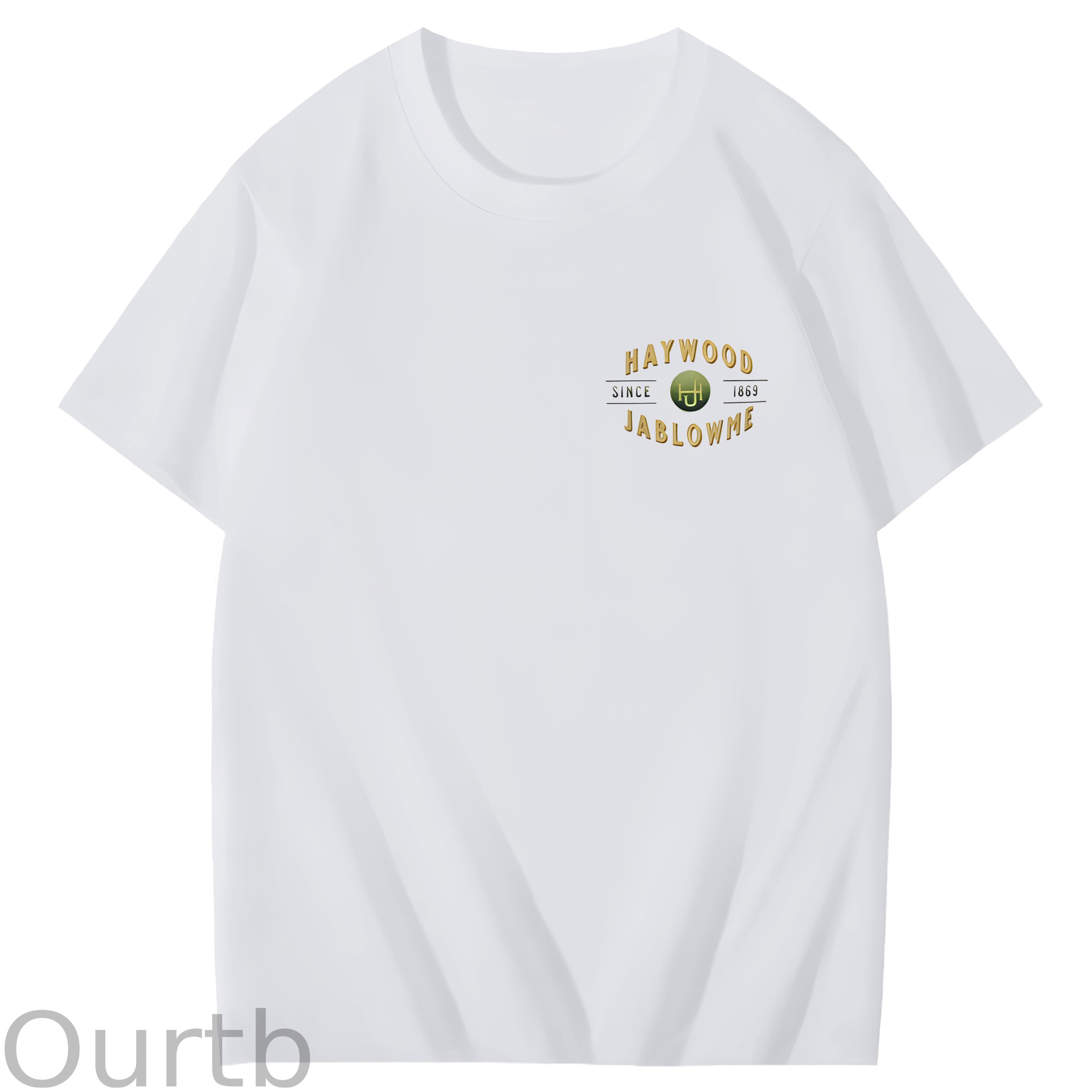 Haywood Since 1869 Jablowme Timber Co Art Pattern Print T-Shirt