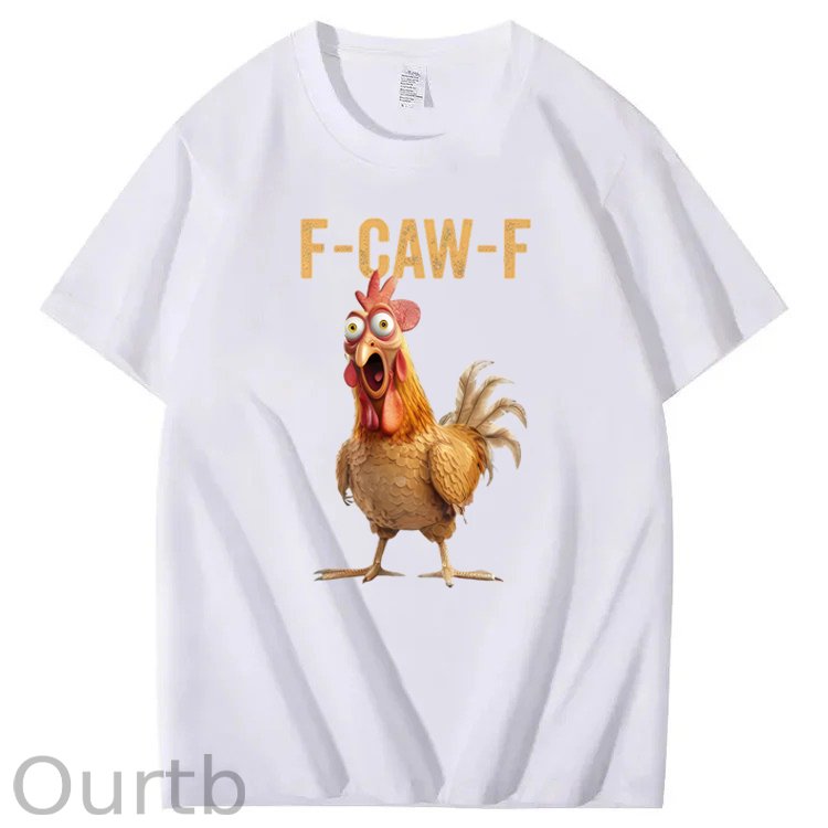 F-Caw-F Chicken 100% Cotton T-Shirt