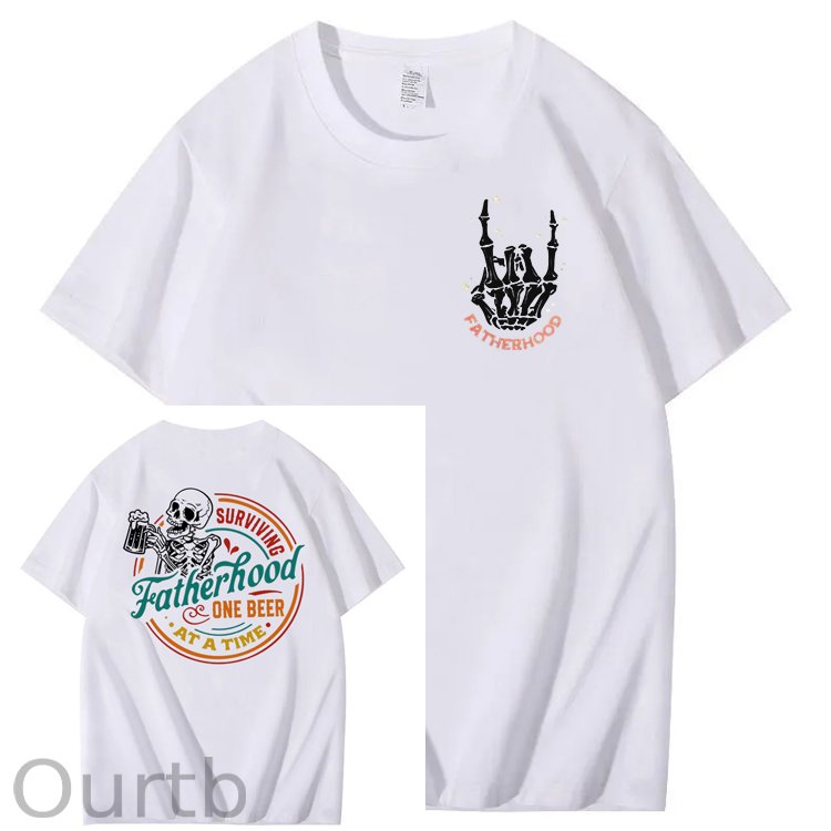 Surviving Fatherhood One Beer At A Time T-Shirt