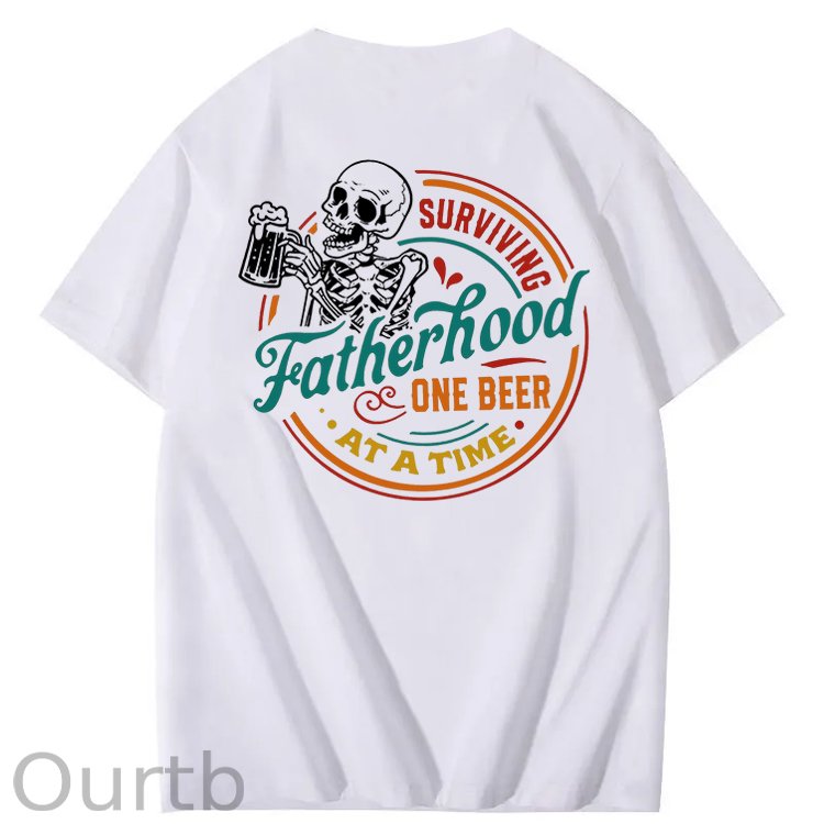 Surviving Fatherhood One Beer At A Time T-Shirt