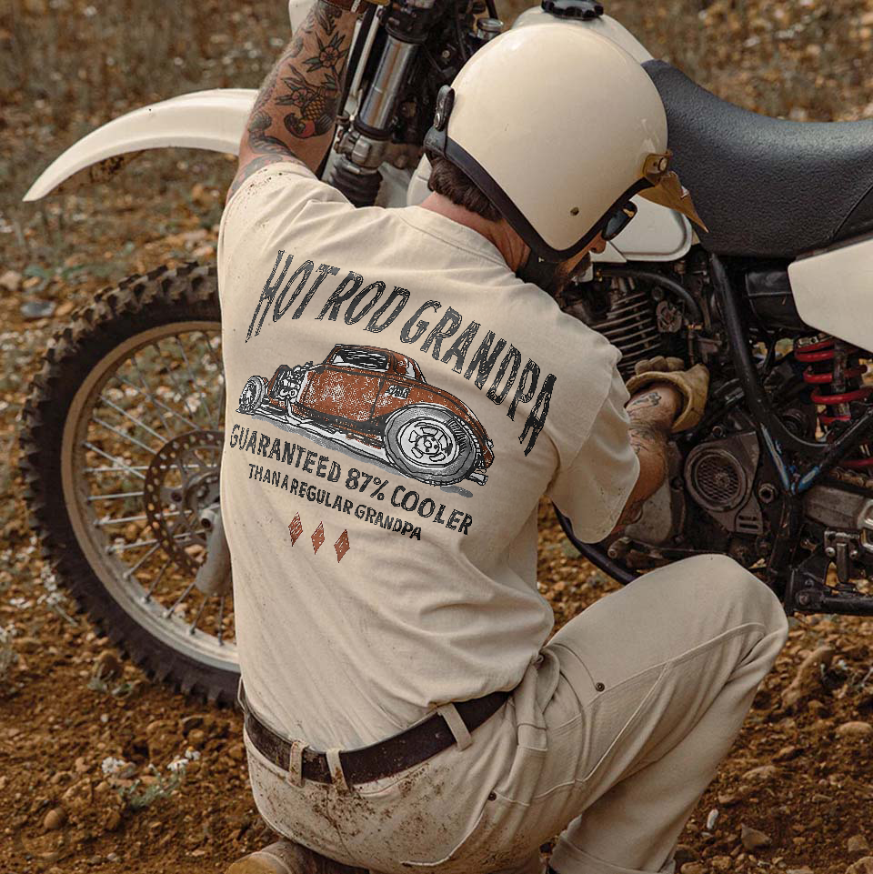 Hot Rod Grandpa T-Shirt
