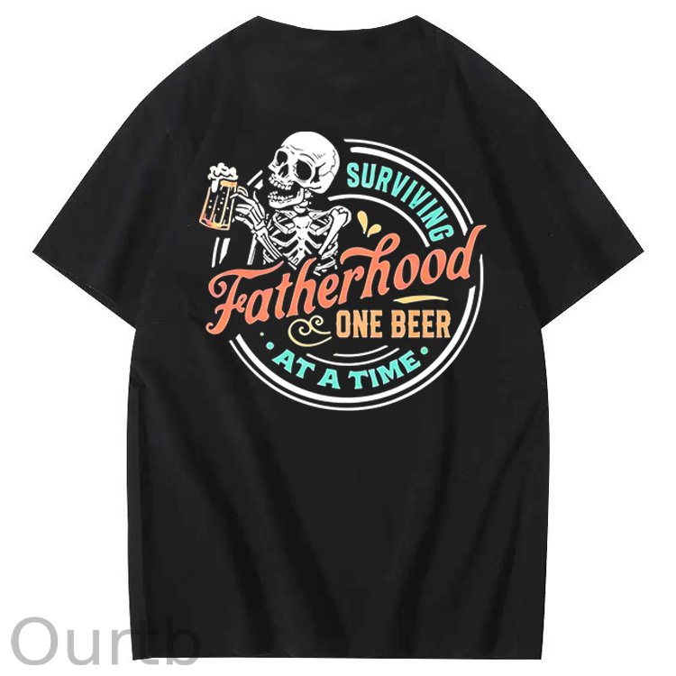 Surviving Fatherhood One Beer At A Time T-Shirt