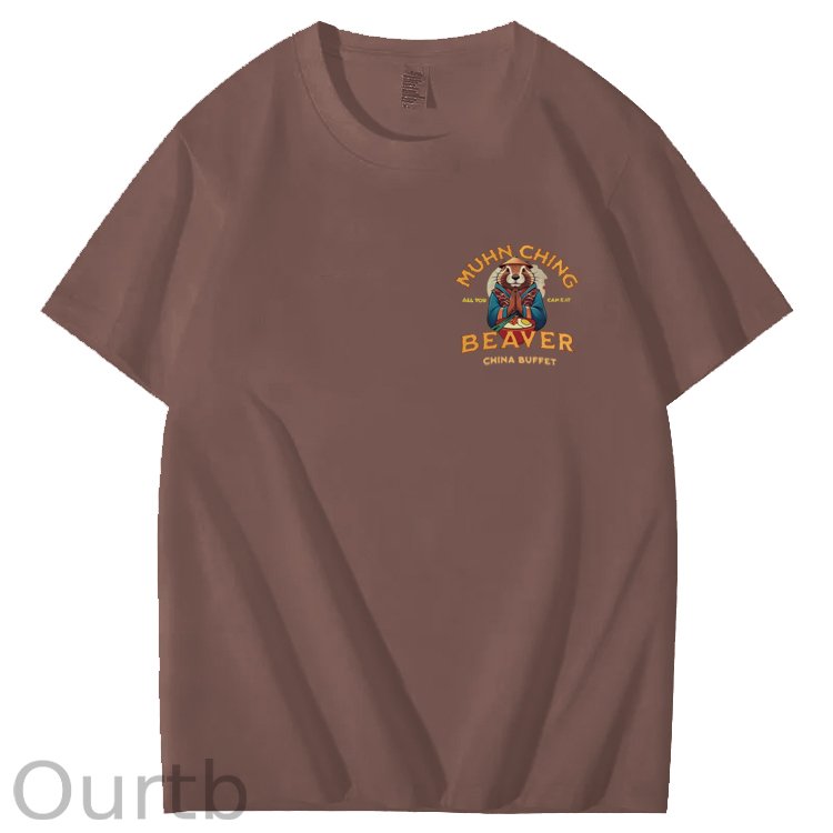 MUHN CHING BEAVER CHINA BUFFET T SHIRT