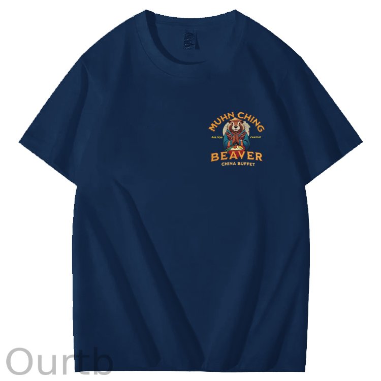 MUHN CHING BEAVER CHINA BUFFET T SHIRT
