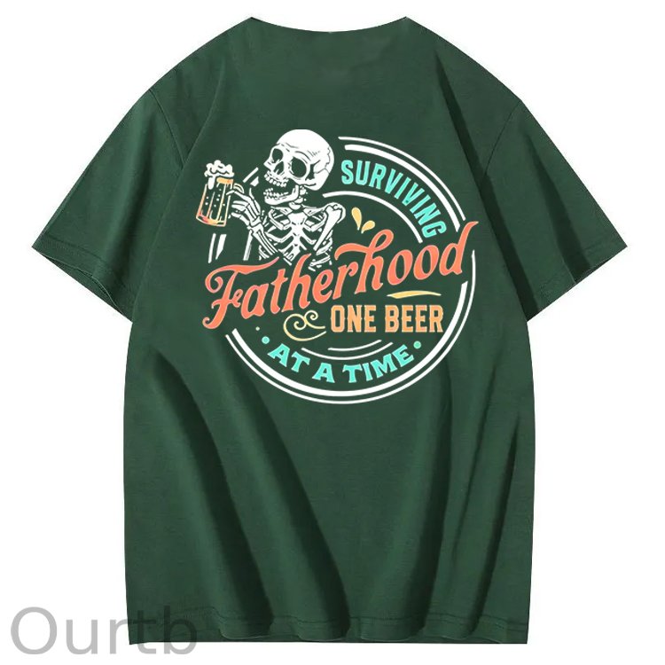 Surviving Fatherhood One Beer At A Time T-Shirt