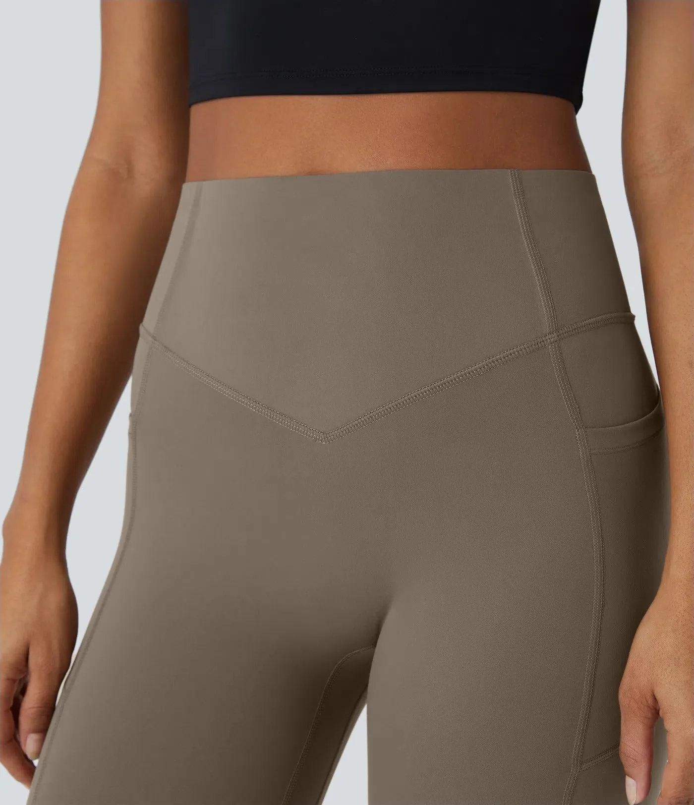 GlowLift Sculpted Leggings – Elegant Fit with Peach Effect