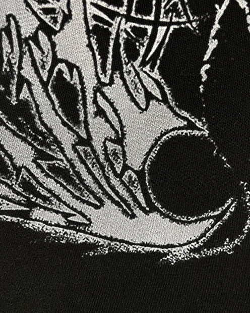 Dark Wings Unleashed · Layered Long-Sleeve Tee