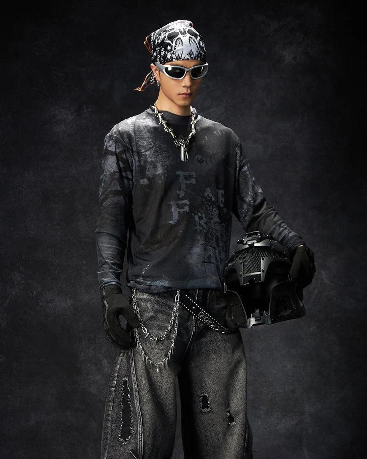 Original Hollow-Out Street Slim Fit Tee