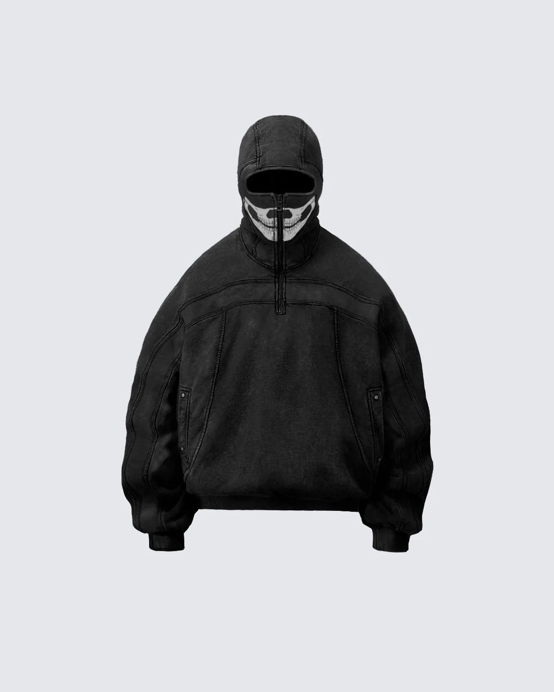 KIIKIO Classic Skull Mask Hoodie